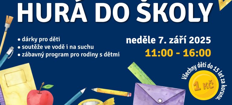 Hurá do školy s Aquacentrem Šutka